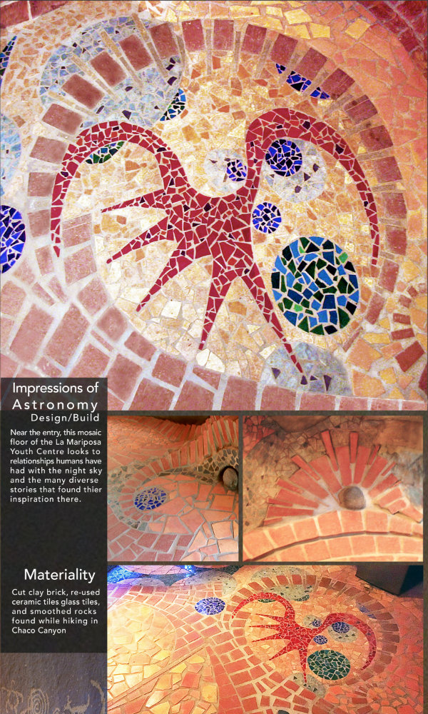 Greenway Studio Architecture (House Designer, Victoria, Oak Bay, Saanich, BC) | Greenway Studio Integrated Arts designs and fabricates specialized art installations to make their integration in to the built environment practical and accessible to clients. Working in mosaic tile, stained glass, wood, metal, stone, and concrete we design and fabricate original work that is rooted in such diverse influences as Antonio Gaudi, and the organic architecture of Frank Lloyd Wright, Bruce Goff, and James Hubble.