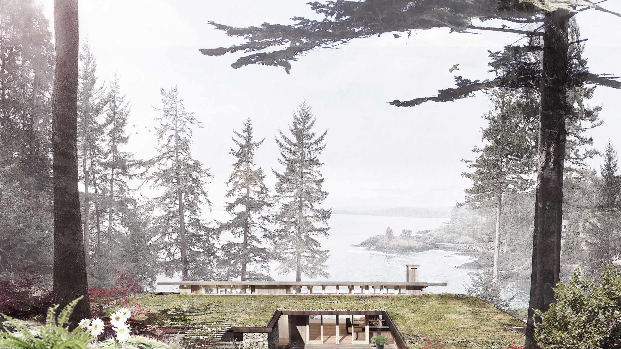 The Inlet House © Greenway Studio Architecture (House Designer, Victoria, Oak Bay, Saanich, BC)